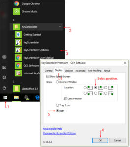 Image showcasing User Manual – KeyScrambler by QFX Software Corp.
